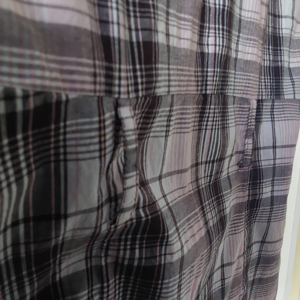 HeartSoul Pink and Black Plaid Top - Picture 7 of 8